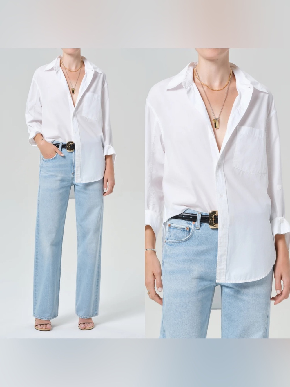 Citizens of Humanity Kayla Shirt In Optic White
